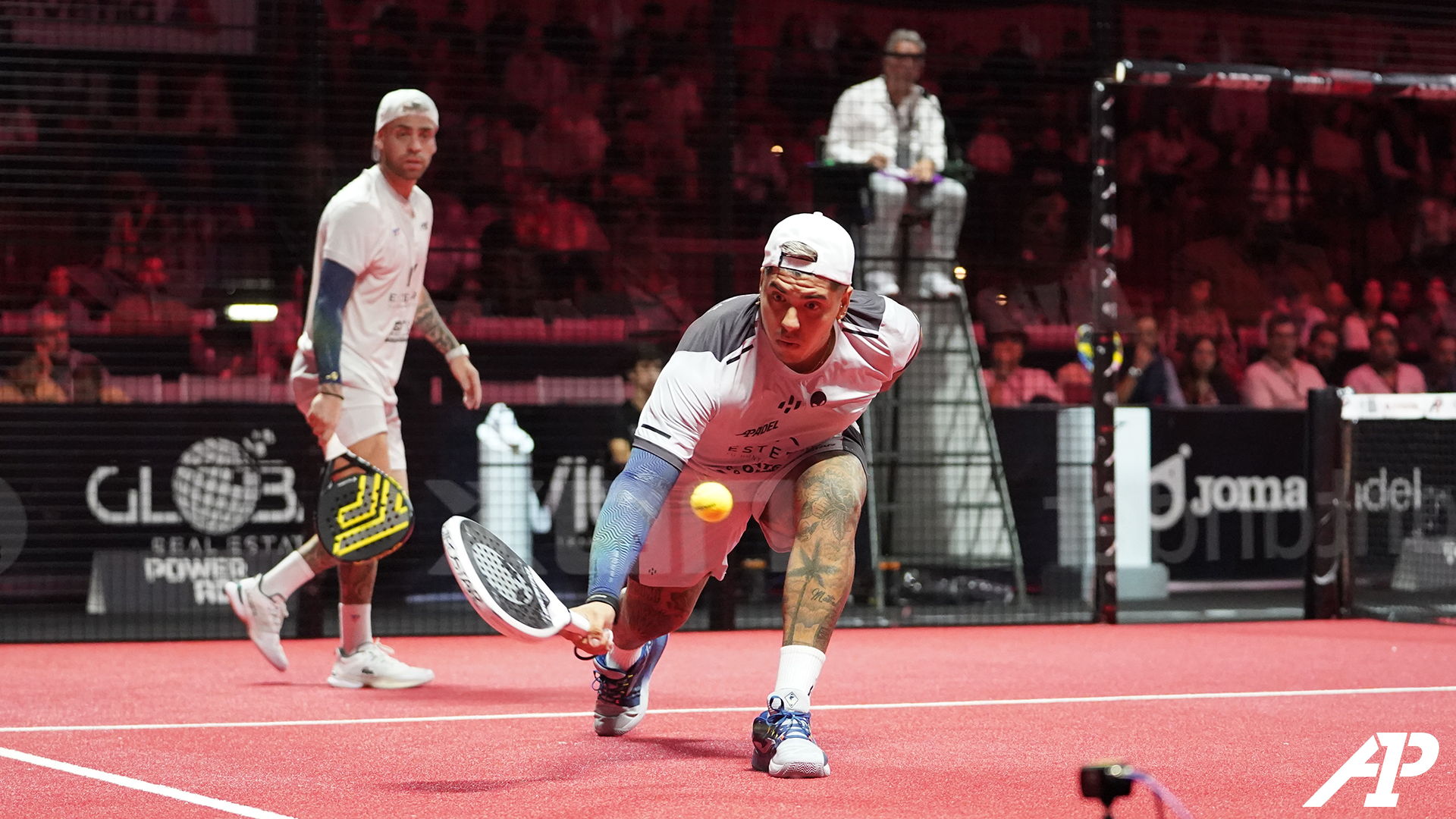 Gonza Alfonso y 'Tolito' Aguirre en la final de Sevilla (A1 Padel)