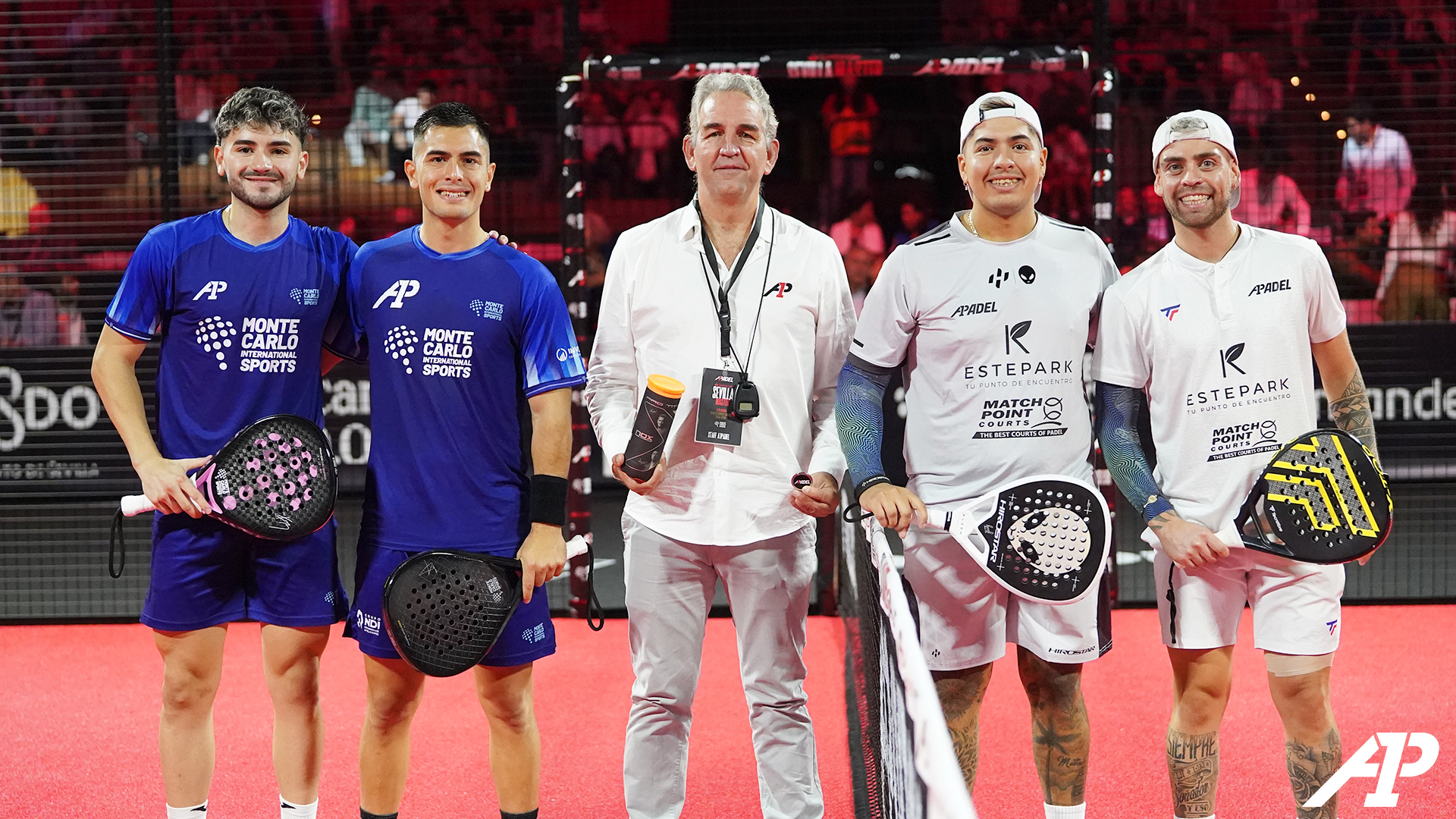 Inicio de la final Sevilla Master A1 Padel 2024