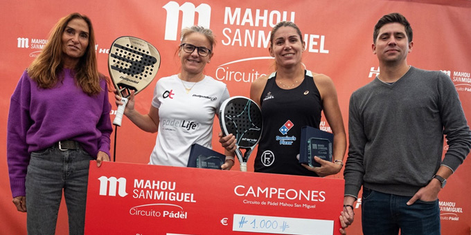 Campeonas de la prueba femenina