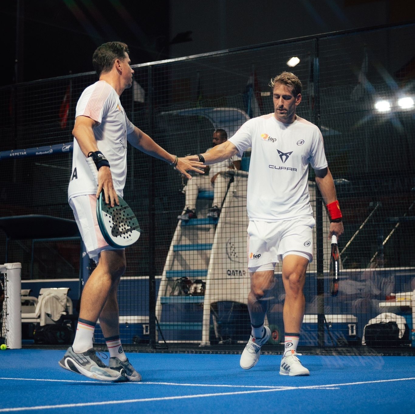 Paquito Navarro y Álex Ruiz tercer día Mundial Catar 2024