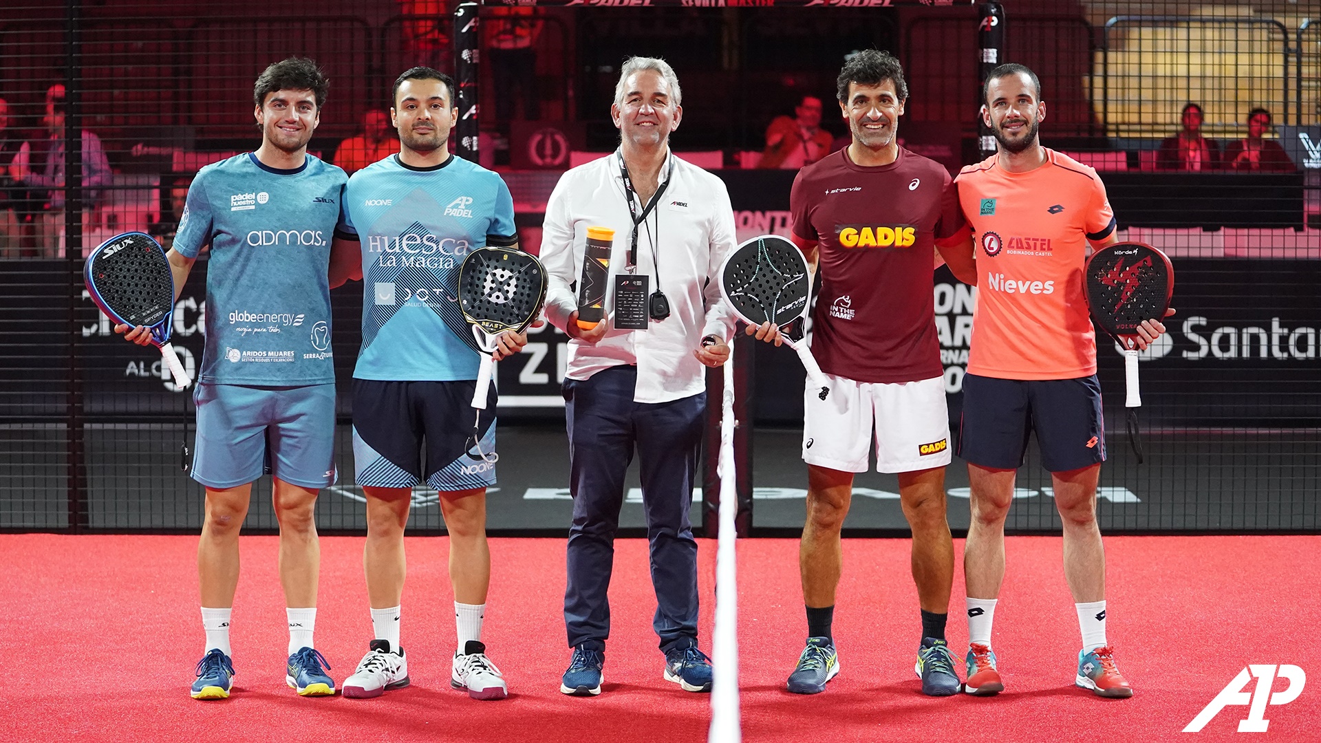 Partido Alejandro Pérez y Alejandro Prados contra  Borja Yribarren y Jesús Ruiz segunda ronda cuadro final A1 Padel 2024