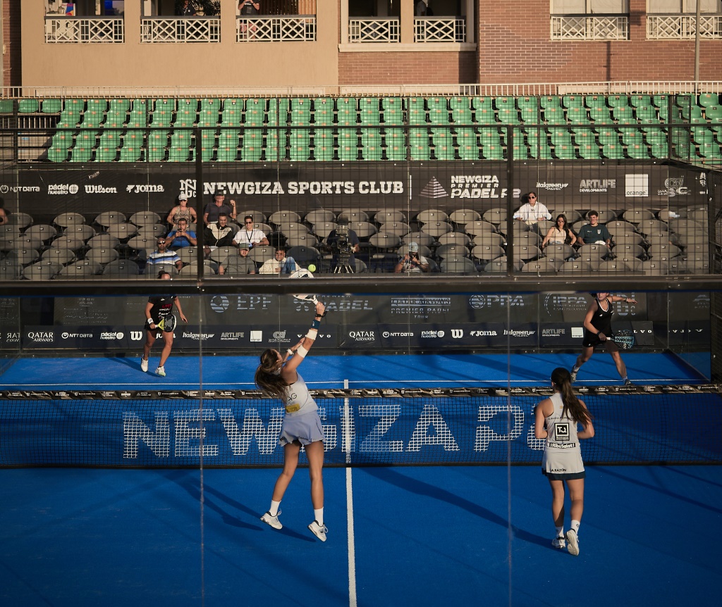 Partido primera ronda Gemma Triay y Claudia Fernández NewGiza 2024