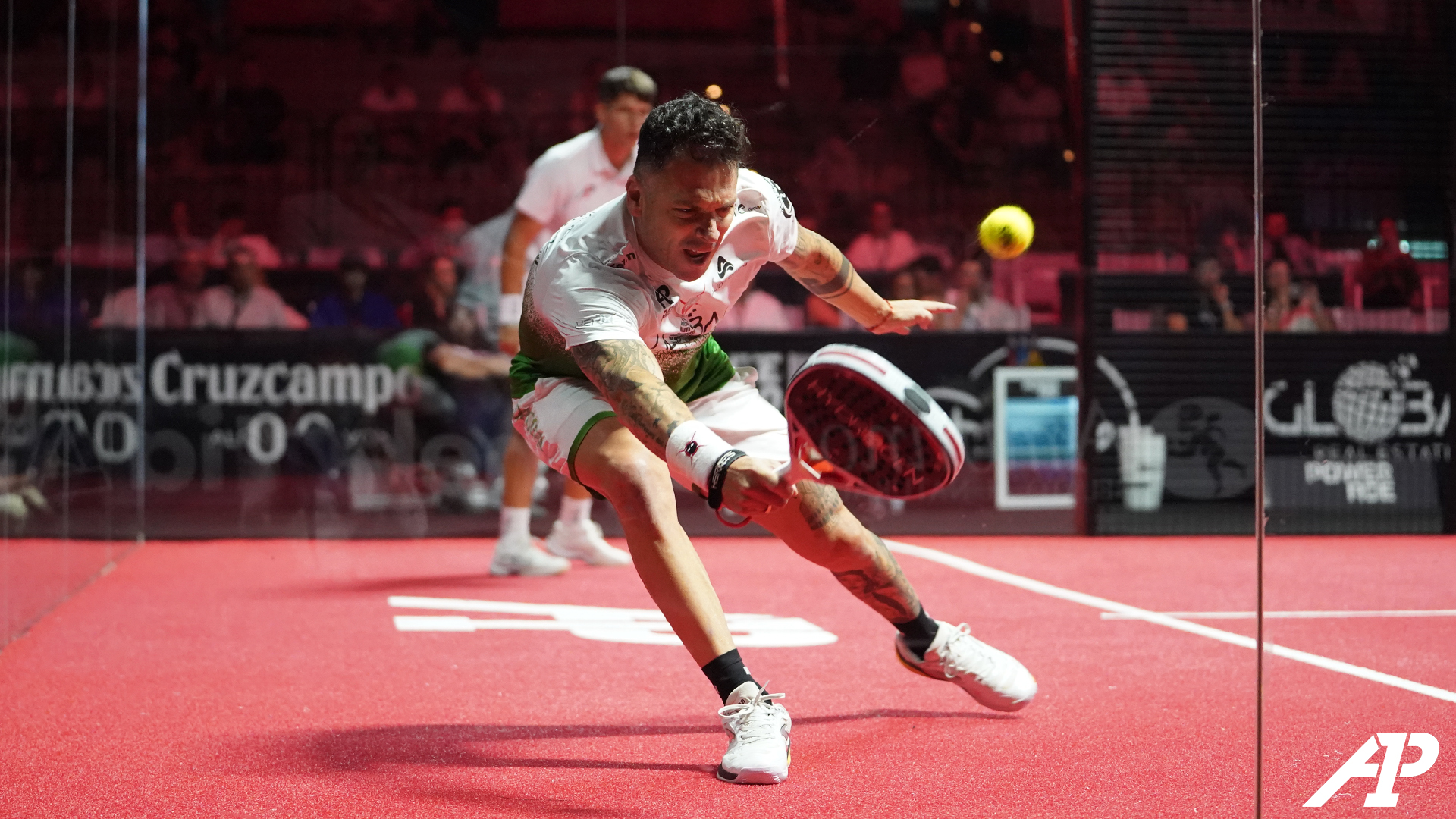 Tito Allemandi en las semis de Sevilla Master A1 Padel 2024