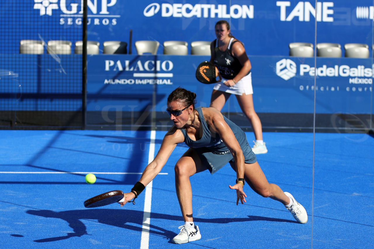 Ana Catarina Nogueira y laia Rodríguez partido dieciseisavos de final Mexico Major 2024