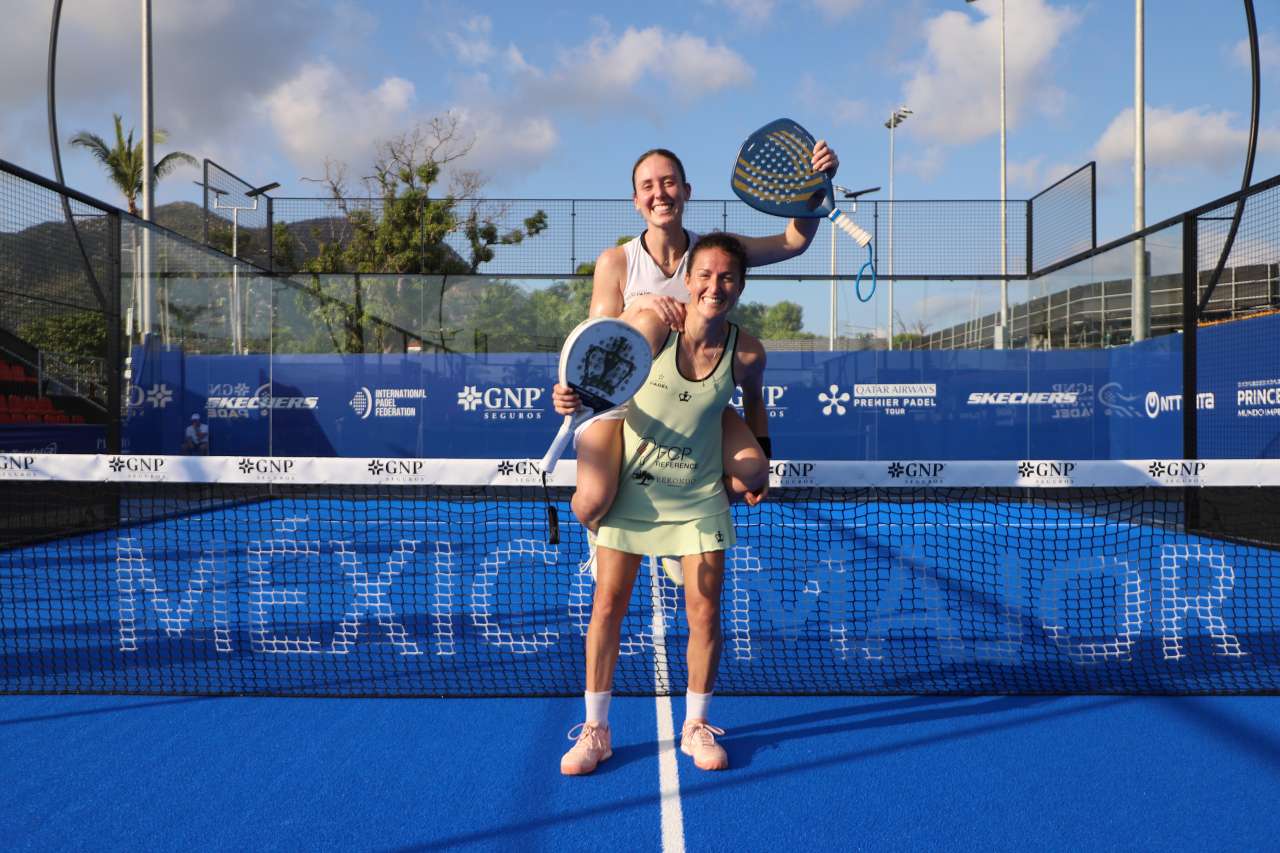 Lara Arruabarrena y Julia Polo victoria primera ronda cuadro final México Major 2024