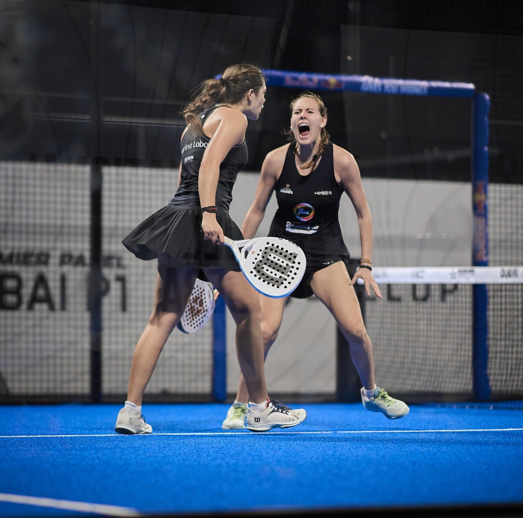 Marina Martínez y Sofía Saiz cuadro final Dubái debut 2024