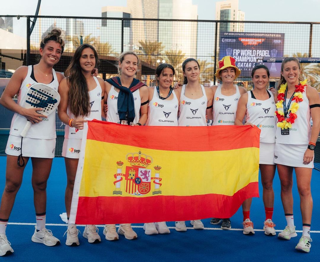 Selección Española chicas Mundial Catar 2024 foto de familia