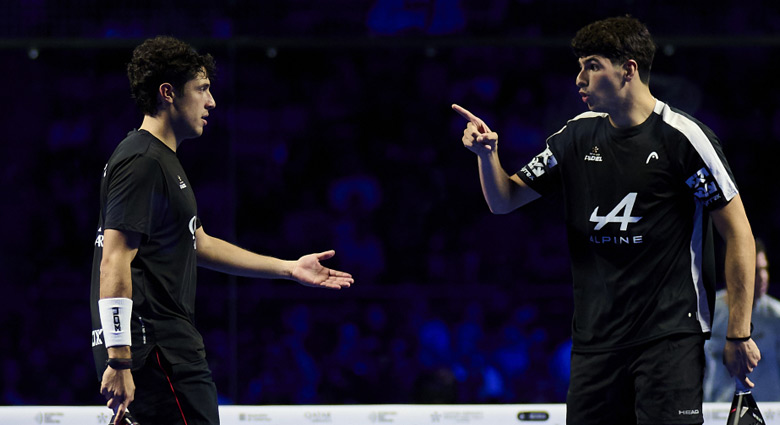 Agustín Tapia y Arturo Coello victoria debut Master Final 2024