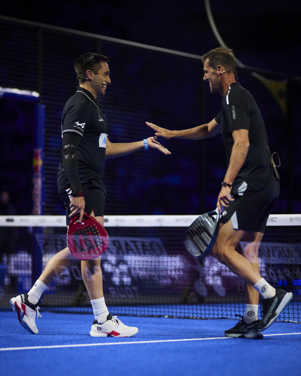 Bela y Juan Martín Díaz homenaje Master Final Barcelona 2024 