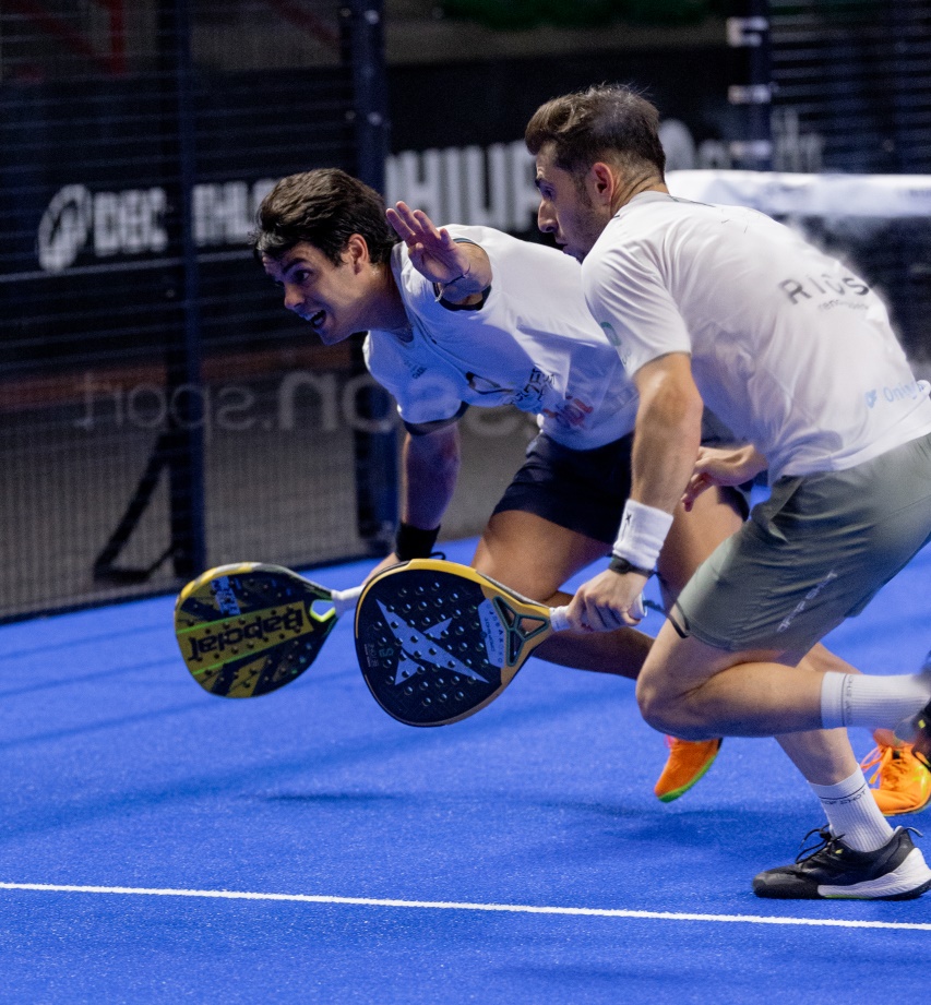 Coki Nieto y Jon Sanz torneo Milán ronda miércoles 2024