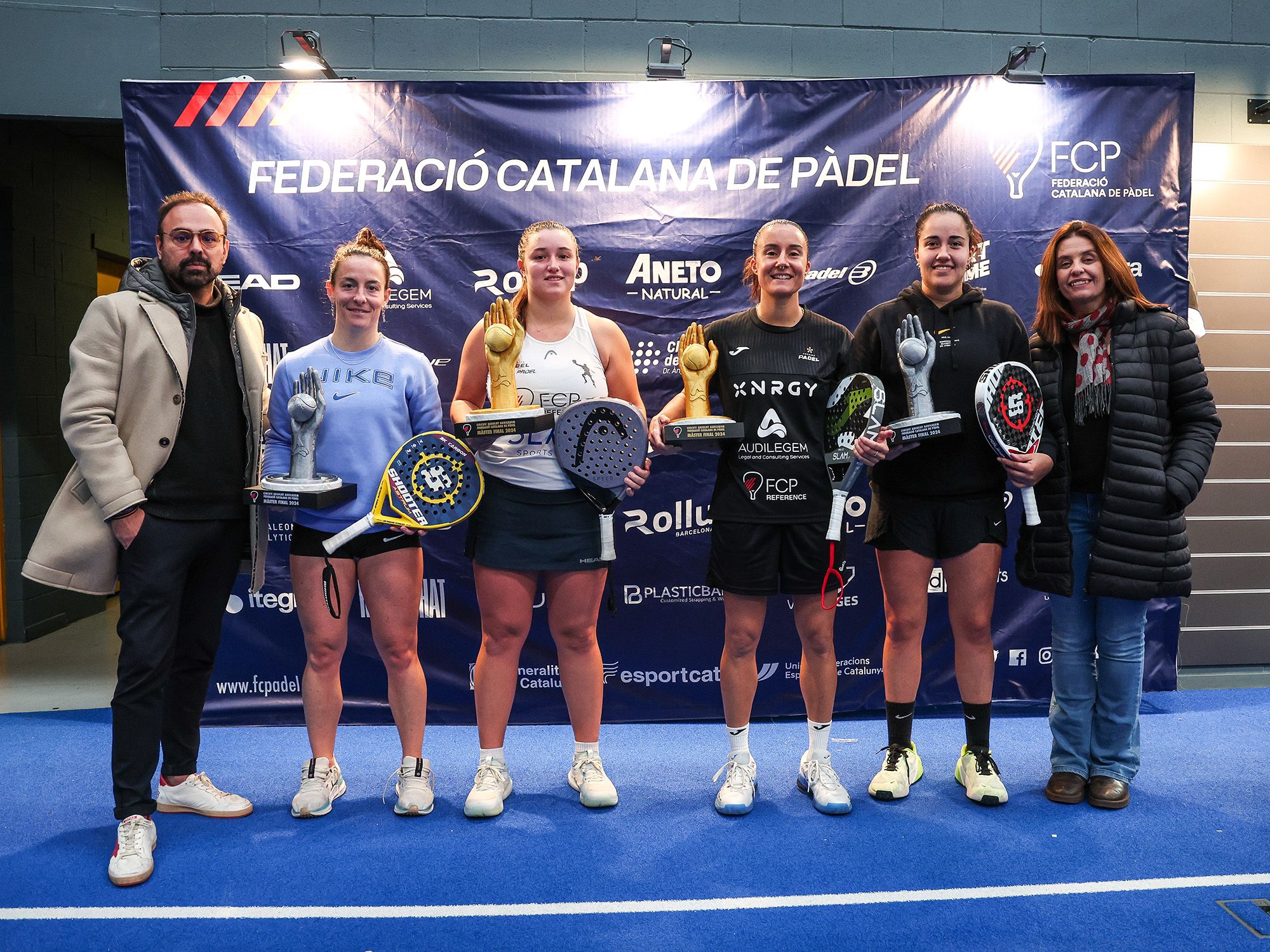 Ganadoras cuadro femenino Master Absoluto Fed Catalana 2024