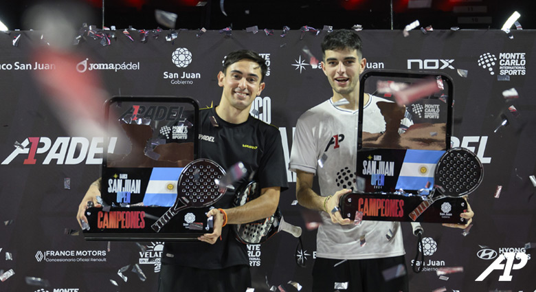 Ramiro Pereyra y Juani De Pascual victoria San Juan Open 2024