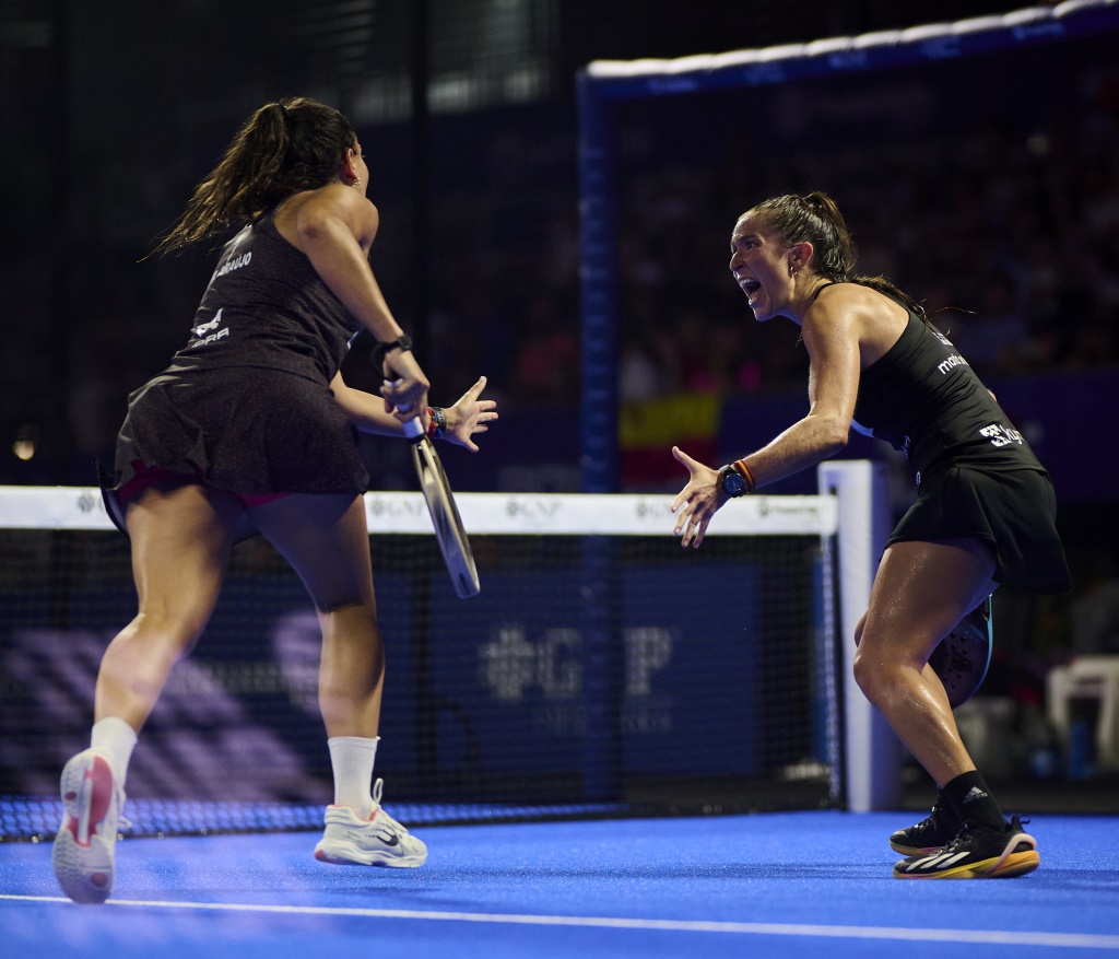 Sofia Araújo y Martita Ortega punto partido semis Mexico major 2024