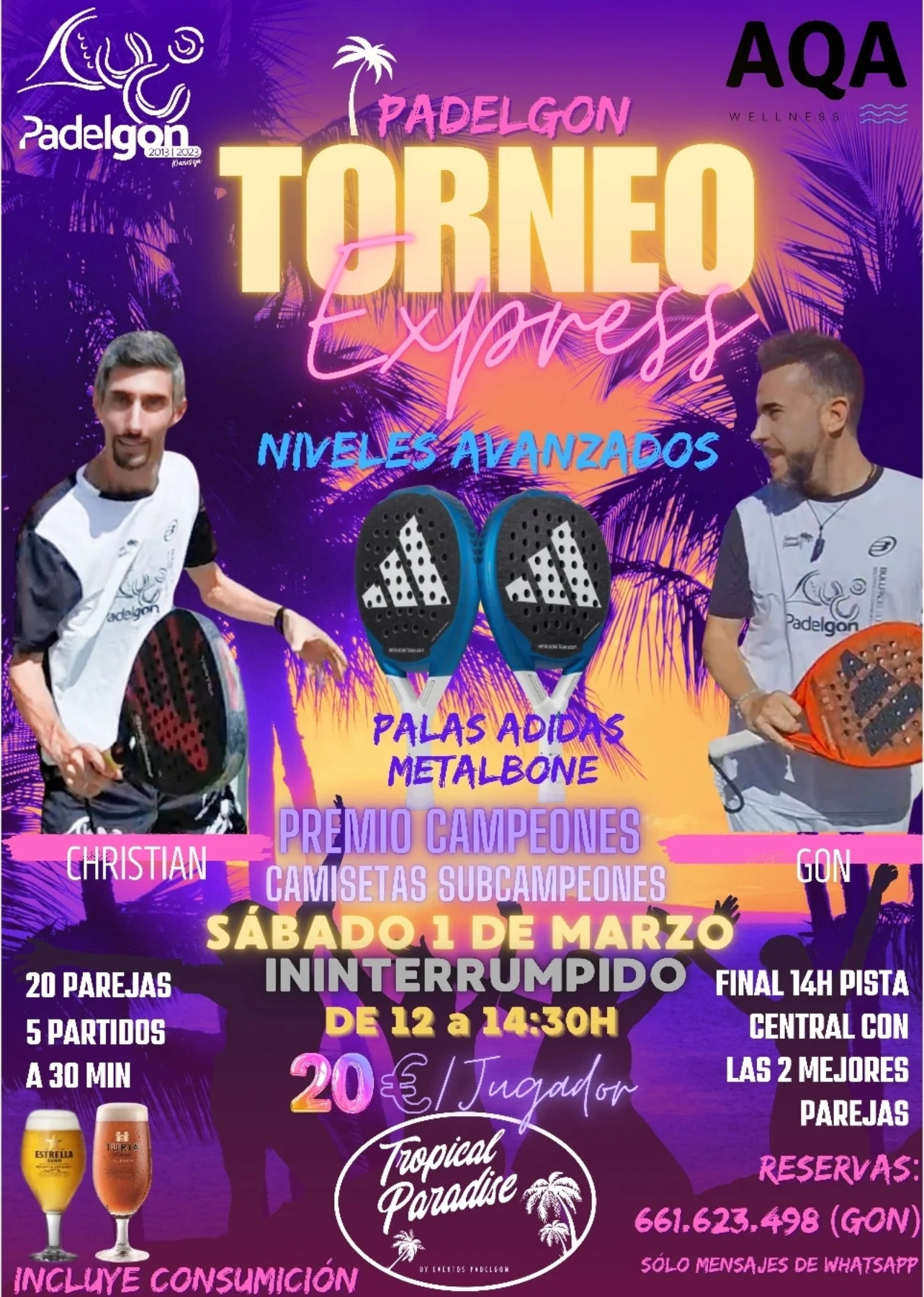 Torneo-Express-Padelgon-niveles-avanzados-febrero-2025