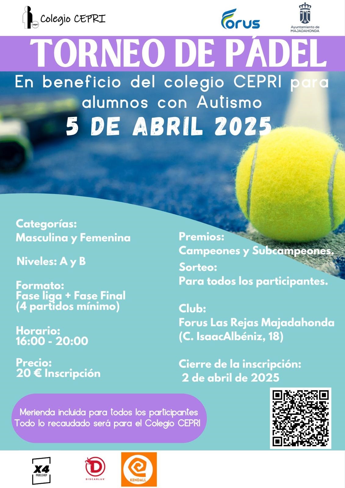 Cartel-torneo-solidario-colegio-Cepri-Majadahonda-2025