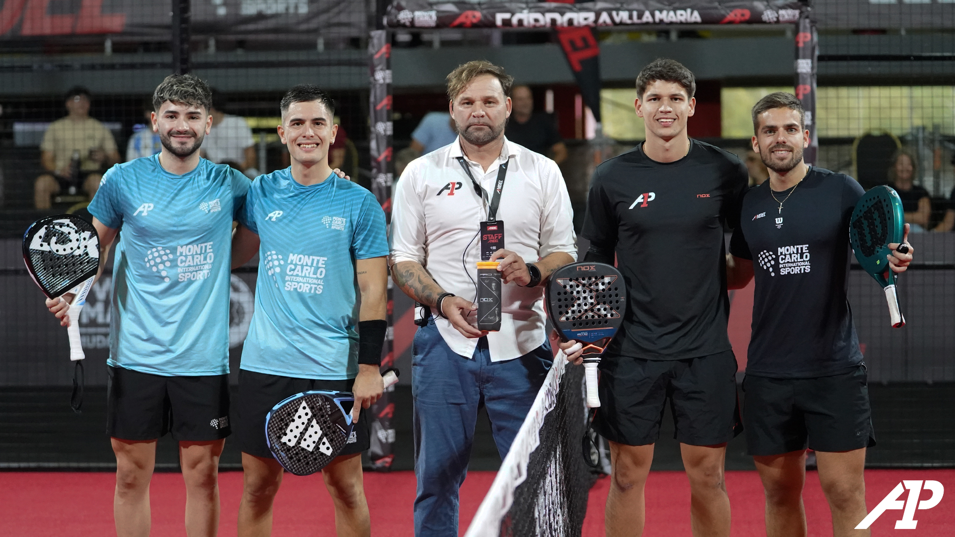 Inicio final Córdoba Open A1 Padel 2025