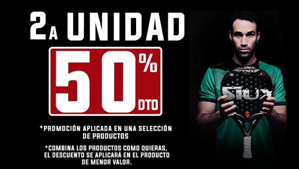 Segunda unidad 50% Padel Nuestro