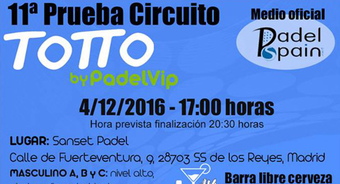 La previa del Master del Circuito Totto by PadelVip llega a Sanset