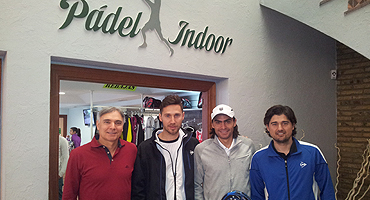 Dunlop y Juani Mieres hacen brillar el pádel en Aragón