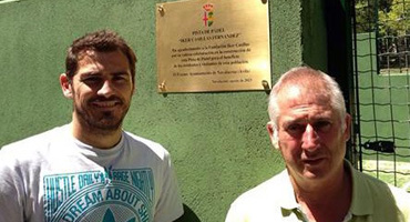 Iker Casillas, un gran 'embajador' del pádel