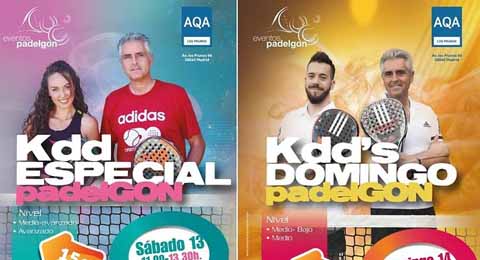 Eventos PadelGon ofrece una doble oferta con kedada especial incluida