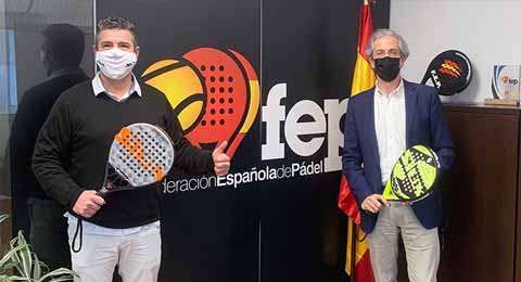 Siux se convierte en pala oficial de la Federación Española de Pádel