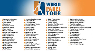 Los mejores jugadores del mundo estarán en el World Pádel Tour