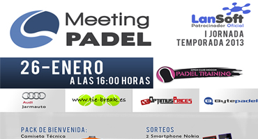 Padel Training, 'meeting point' para los aficionados al pádel