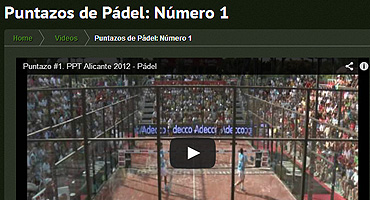 Vídeo: Los mejores puntos del mundo del pádel (I)