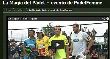 Vídeo: Cuando el pádel se hace magia...