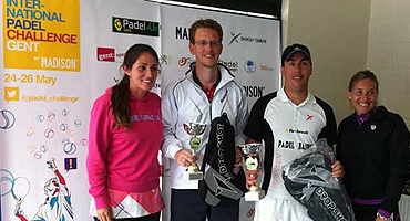 Una 'extraña pareja' triunfa en el International Pádel Challenge by Madison