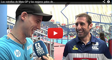 Vídeo: Unos moteros muy 'padeleros'