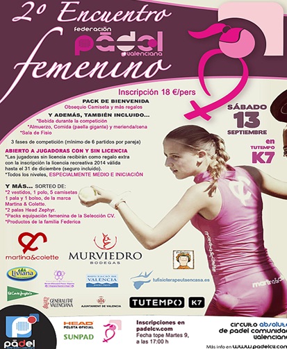 2º Encuentro Pádel Femenino