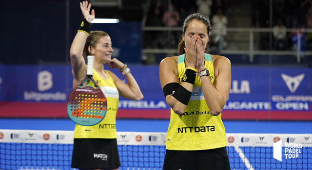 Ale Salazar y Gemma Triay final Alicante Open 2022