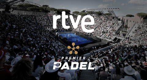 Televisión Española ofrecerá los partidos de Premier Padel en España