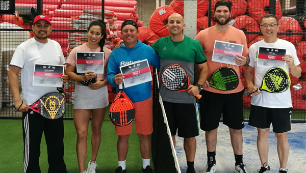 Adidas padel formación entrenadores Houston 2019