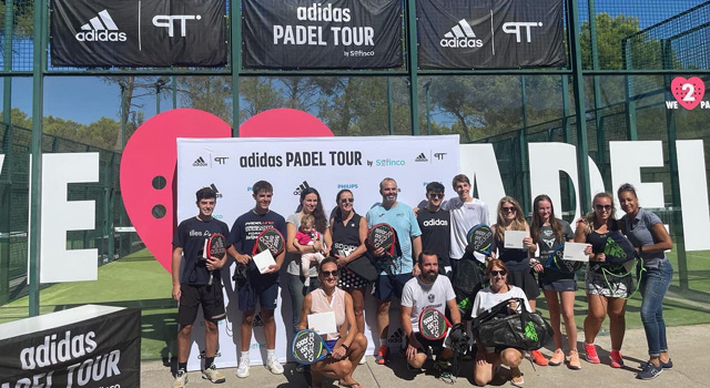 Jugadores adidas padel tour octubre 2022