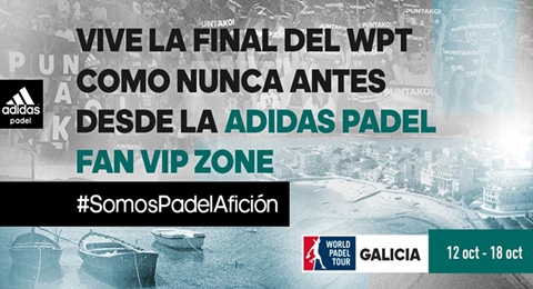 adidas padel te invita a unirte a su Fan Zone en Galicia