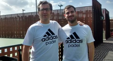 adidas padel puso sus palas al servicio de los medios