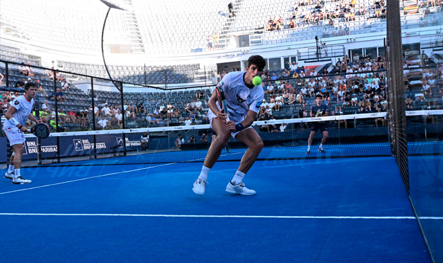 Agustín Tapia y Arturo Coello semifinal Italy major 2023 