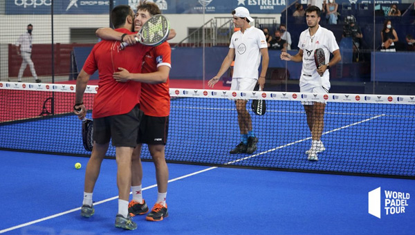 Agustín Tapia y pablo Lima semis Las Rozas Open 2021