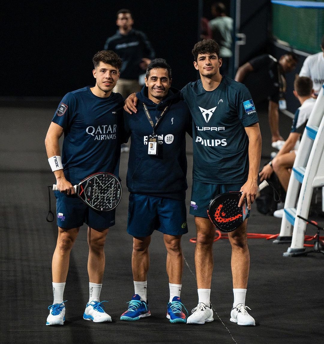 Agustín Tapa y Arturo Coello primera ronda Qatar Major Premier Padel 2023 