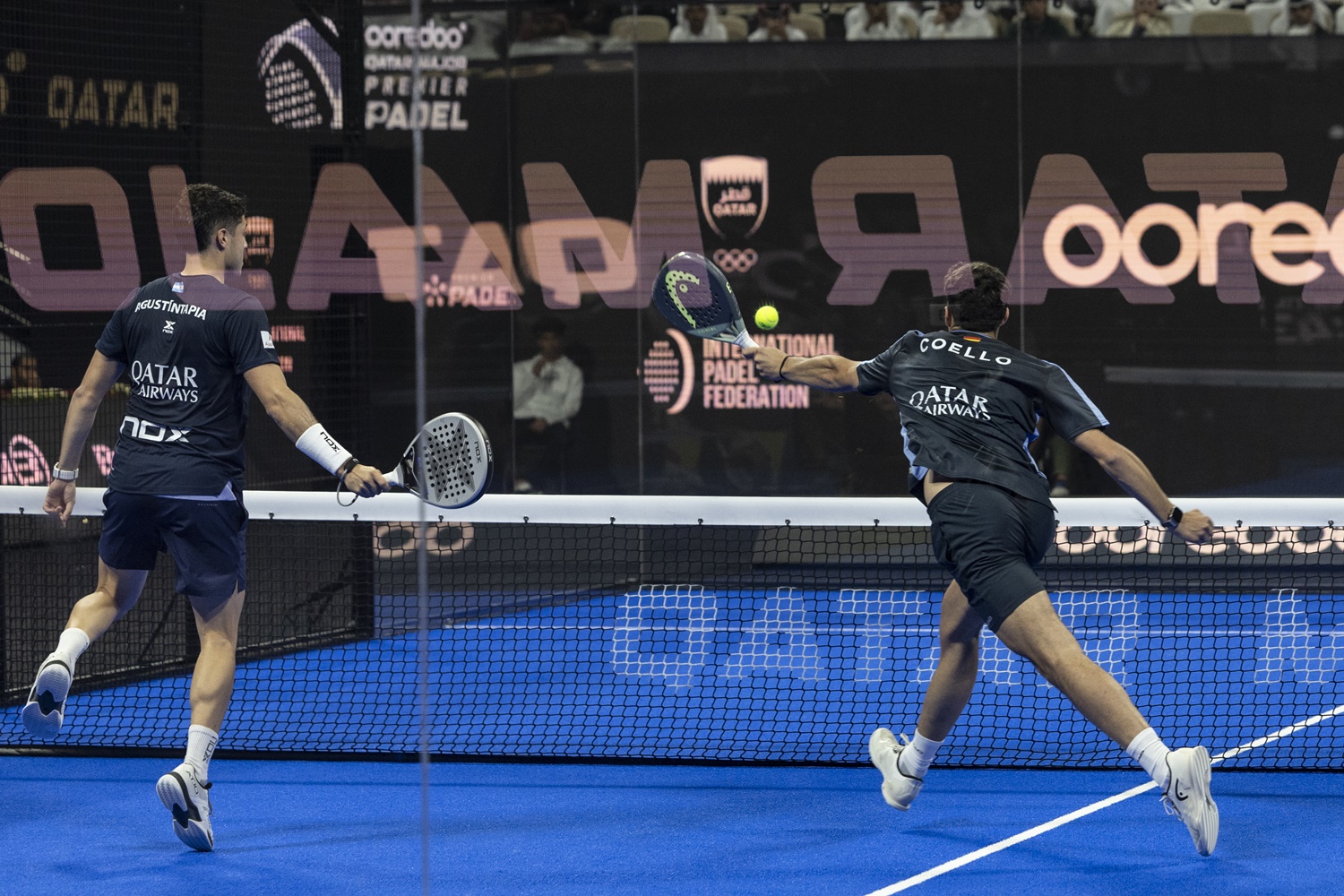 Agustín Tapia y Arturo Coello semifinales Qatar Major 2024