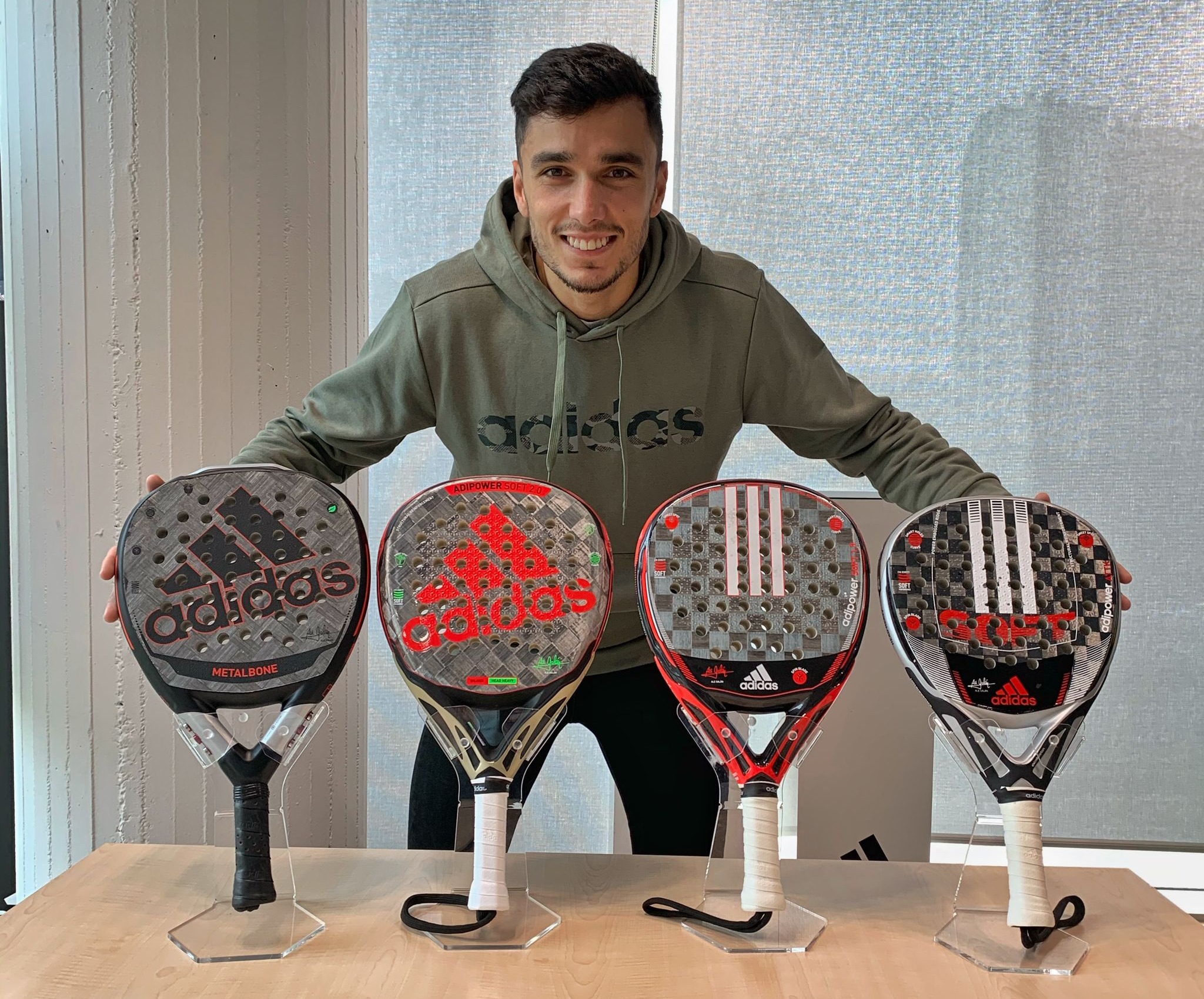 Unión contrato Ale Galán y adidas padel