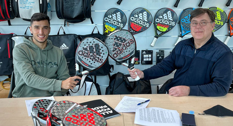 Ale Galán y adidas padel: la unión y el crecimiento conjunto continúan