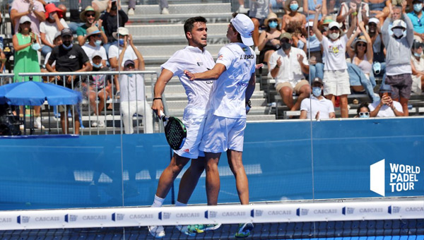 Ale Galán y Juan Lebrón final Cascais 2021 