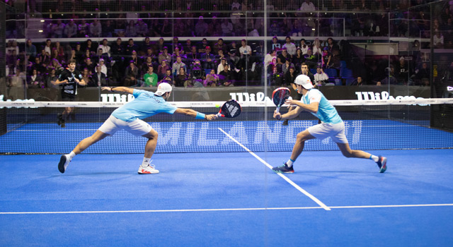 Ale Galán y Juan Lebrón semis Milano Premier Padel