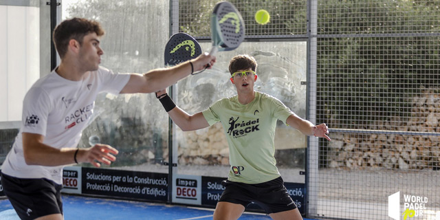 Ale Jerez y Andrés Fernández previas Menorca Open día 1 2023