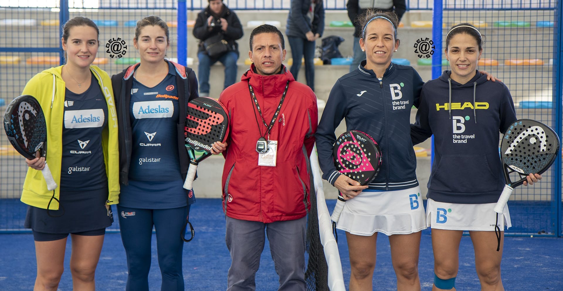 Alejandra Salazar - Ariana Sánchez contra Patty Llaguno y Eli Amatriain cto españa absoluto cuartos 2019