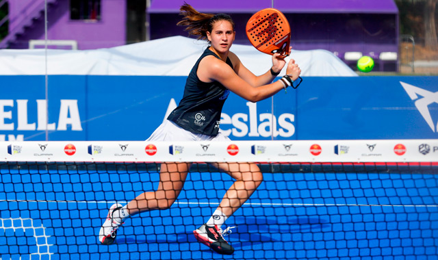 Alejandra Alonso final primera ronda cuadro chicas Valladolid Master 2023